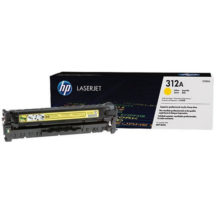 Картридж лазерный HP 312A CF382A жел. для LJ Pro M476 416902 - фото 1003735