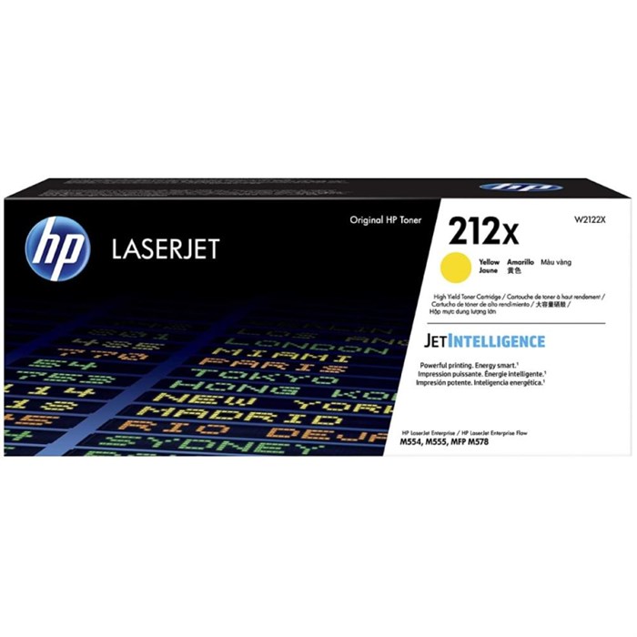 Картридж лазерный HP 212X Y W2122Xжелт.дляM554dn/M555dn/M555x/M578dn/M578x 1339947 - фото 1003812