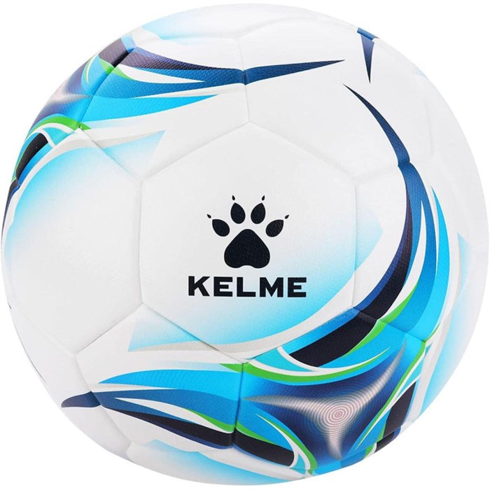 Мяч футб. тренировочный KELME Vortex 18.2, 8301QU5021-113, р.5 бел-син-зел 1996542 - фото 1006682