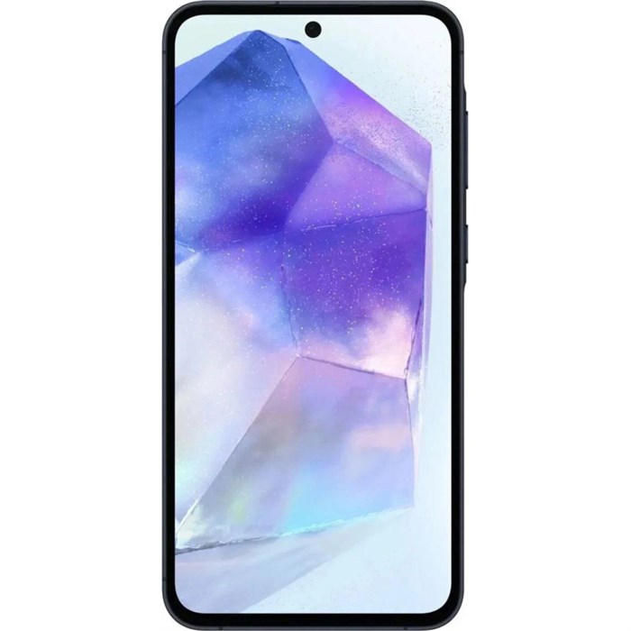 Смартфон Samsung Galaxy A55 5G SM-A556E 128Gb 8Gb темно-син(SM-A556EZKACAU) - фото 1008336