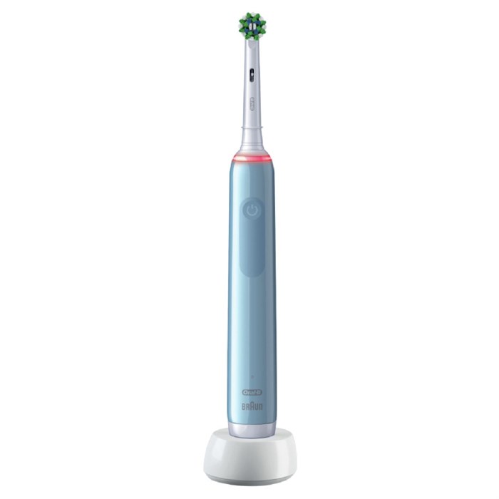 Зубная щетка Oral-B Pro 3 (3000)/D505.513.3 Голубая 3 режима 1910755 - фото 1008568