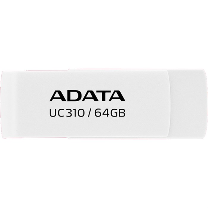 Флеш-память ADATA USB3.2 64GB WHITE UC310-64G-RWH 2027148 - фото 1009488