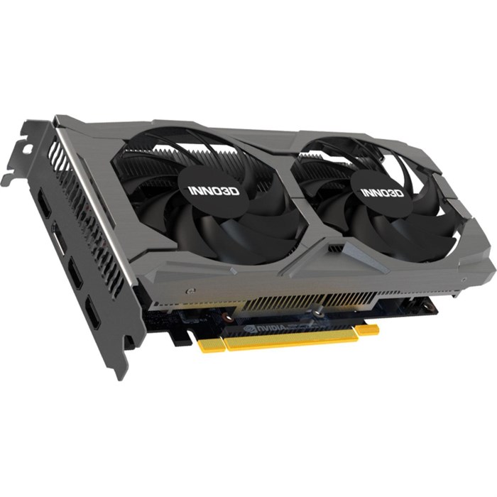 Видеокарта INNO3D GTX1650 Twin X2 OC V3 4GB GDDR6 128-bit HDMI DPx3 2FAN 1989629 - фото 1028026