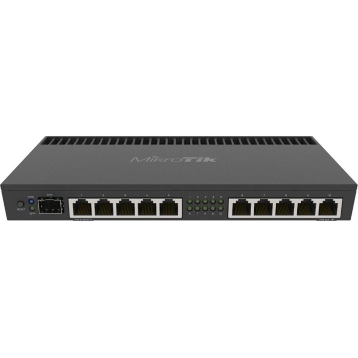 Маршрутизатор MikroTik RB4011iGS+RM 10x 10/100/1000 LAN, 1 SFP 2066983 - фото 1028064