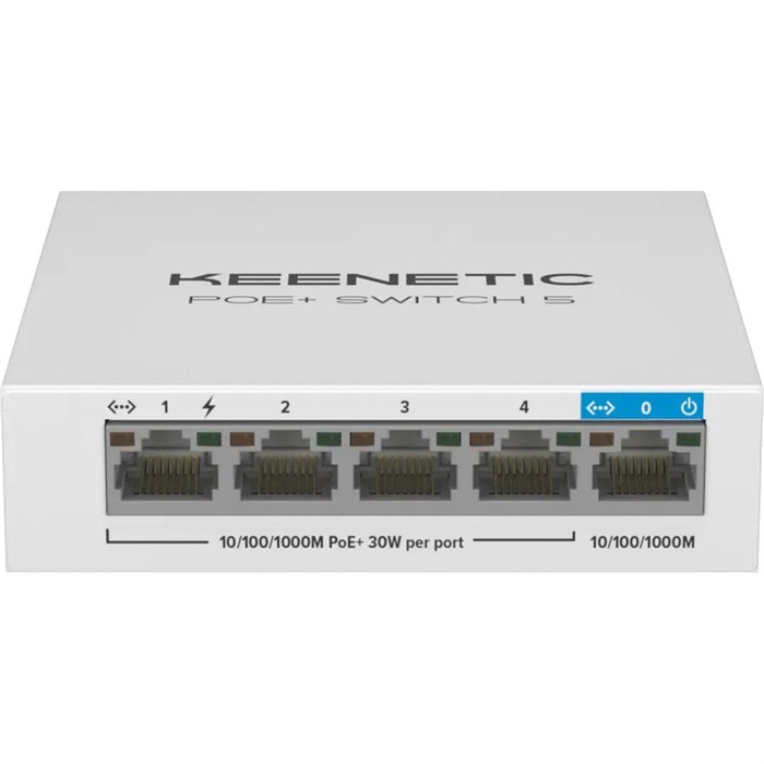 Коммутатор Keenetic PoE+ Switch 5 (KN-4610) 2070906 - фото 1028081