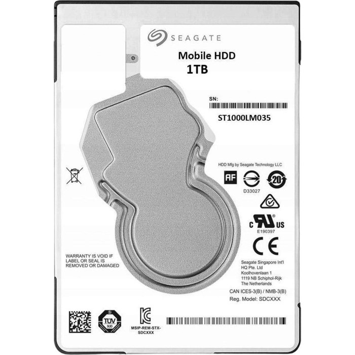 Жесткий диск Seagate BarraCuda, 1Tb [ST1000LM035 1909283 - фото 1028261