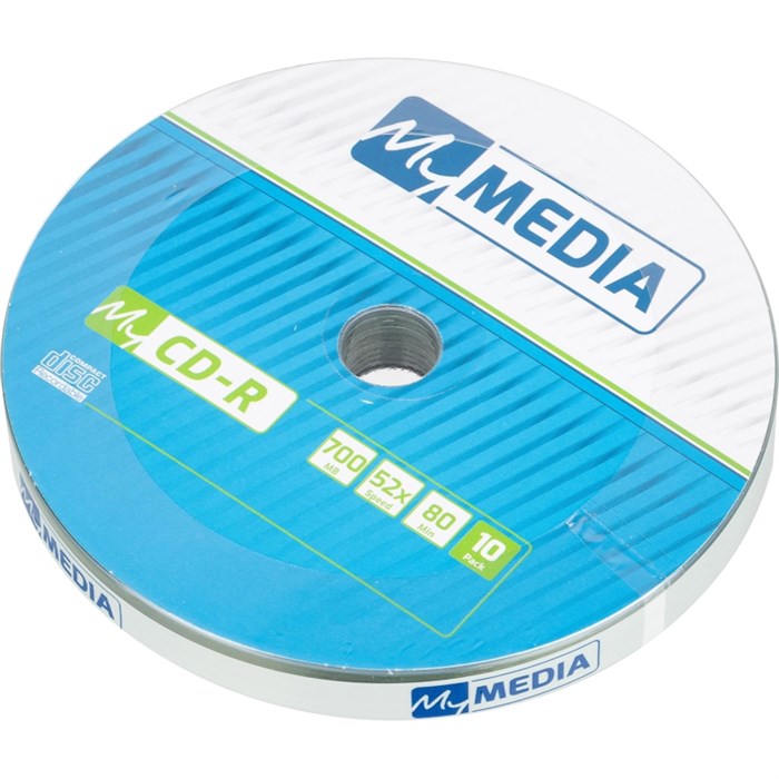 Диск CD-R MyMedia 700Mb 52x Pack wrap (10шт/уп) (69204) 2062410 - фото 1030508