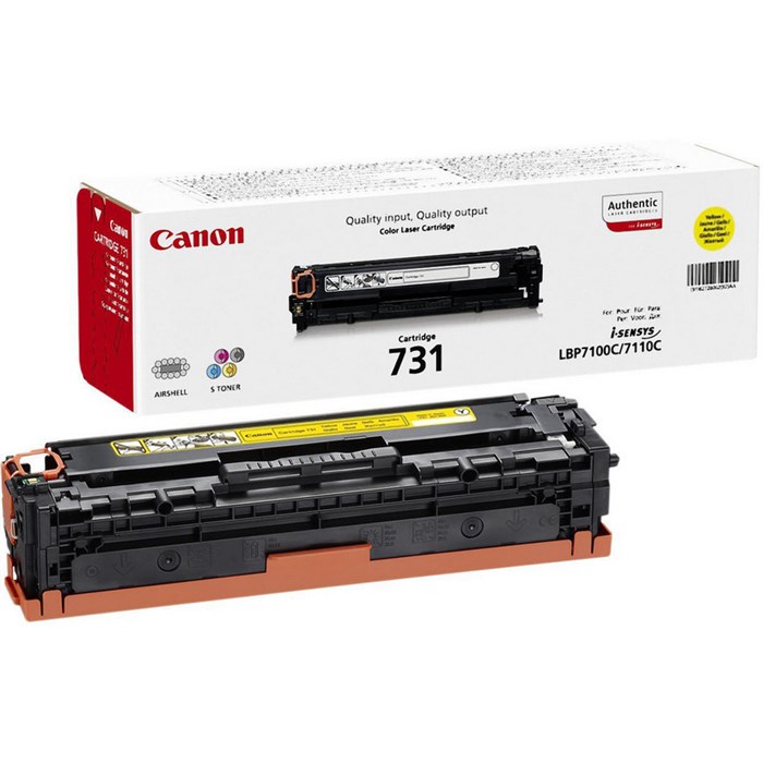 Картридж лазерный Canon Cartridge 731 (6269B002) жел. для LBP7100Cn/7110Cw 345178 - фото 1036115