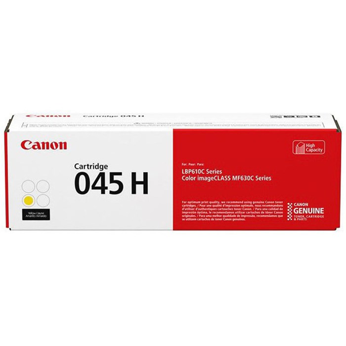 Картридж лазерный Canon 045 H Y (1243C002) жел. для MF635Cx, 633Cdw, 631Cn 743388 - фото 1036188