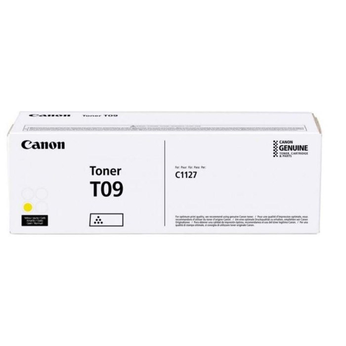 Тонер-картридж Canon Toner 09 Y 3017C006 желтый  для I-Sensys X C1127i 1364694 - фото 1036275