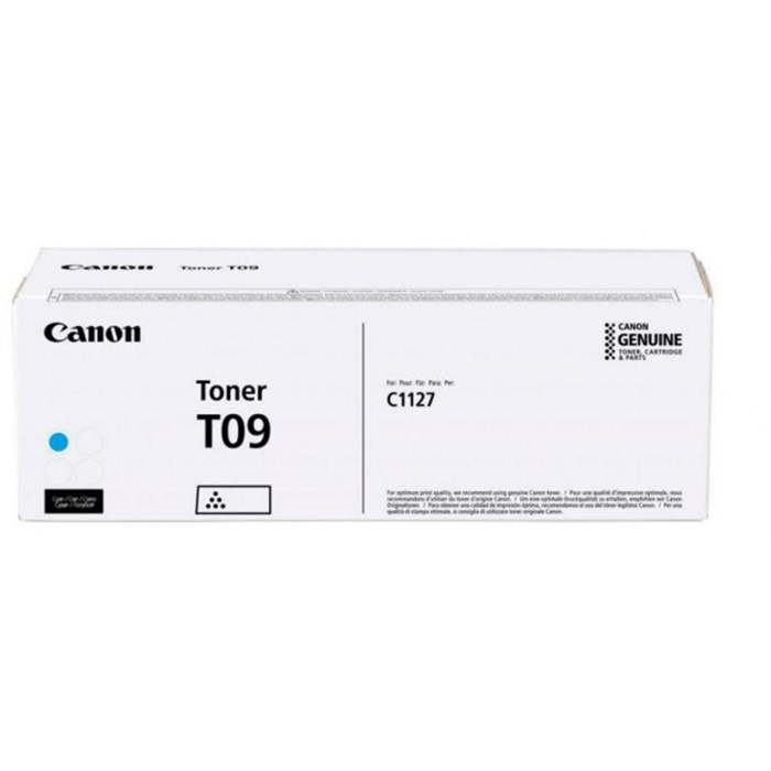 Тонер-картридж Canon Toner 09 C 3019C006 синий  для I-Sensys X C1127i 1364692 - фото 1036276