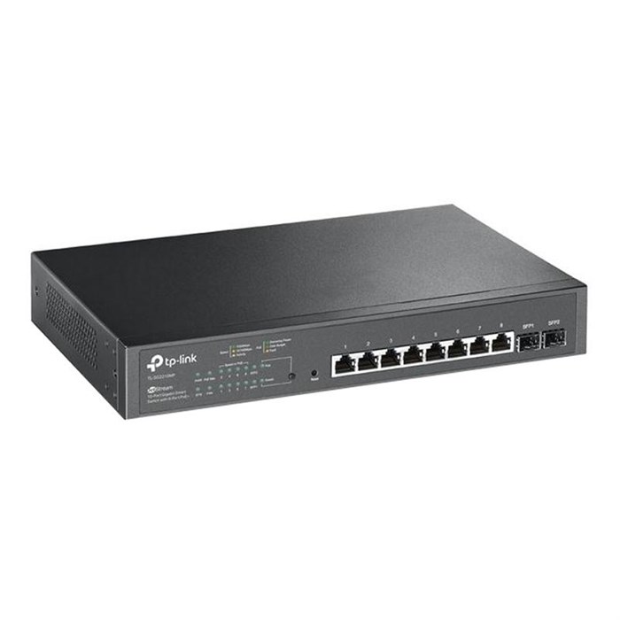 Коммутатор TP-Link JetStream 10-Port Gigabit Smart Switch (TL-SG2210MP) 1512411 - фото 1039224