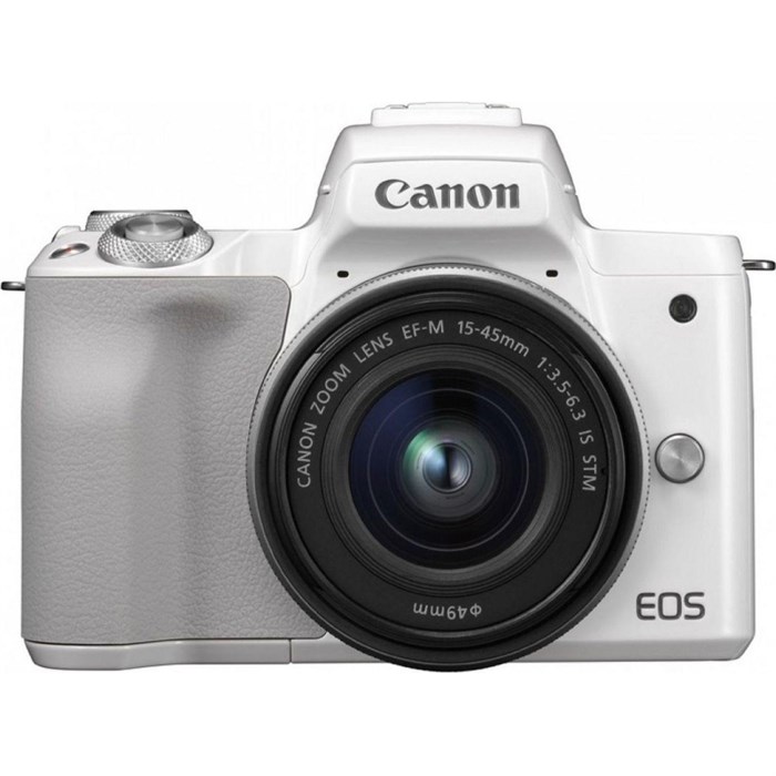 Фотоаппарат Canon EOS M50 Mark II Kit EF-M 15-45mm f/3.5-6.3 IS STM белый 1982391 - фото 1040330