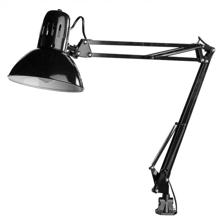 Светильник Arte Lamp A6068LT-1BK струбцина черный E27 40Вт 1110494 - фото 1040387