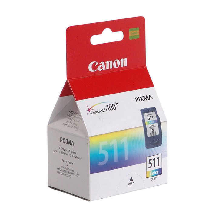 Картридж струйный Canon CL-511 (2972B007) цв. для МР240/250/260/270/490/230 134261 - фото 1042379