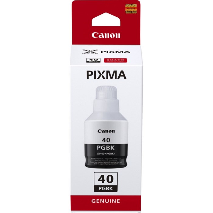 Чернила Canon GI-40BK (3385C001) чер. для Pixma G5040/G6040 1102544 - фото 1042505