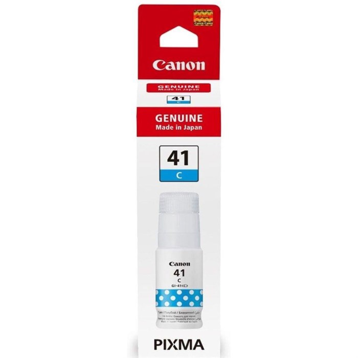 Чернила Canon GI-41 C 4543C001 голубой дляG1420/G2420/G3420 1354264 - фото 1042542