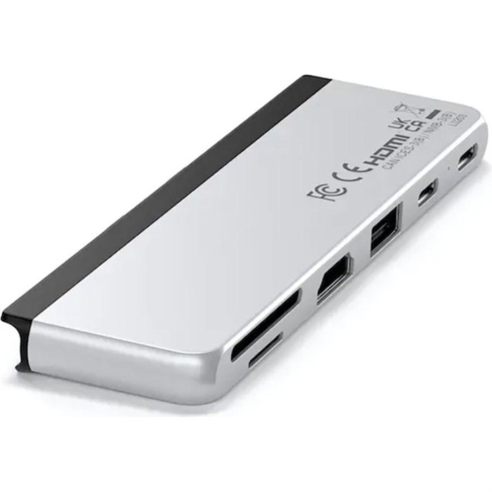 Док-станция Satechi (ST-HSP9P) Dual USB-C Hub For Surface Pro 9 Silver 1998894 - фото 1044315