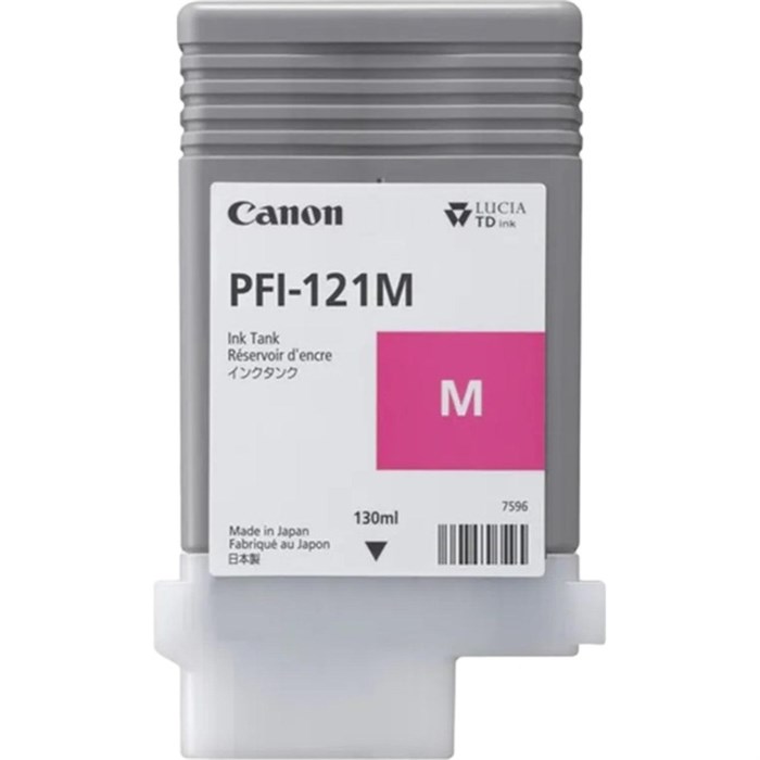 Картридж струйный Canon PFI-121/М 6267C001 пурп. для IPF TM-240/255/350/355 2066964 - фото 1046004