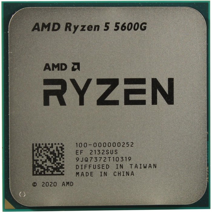 Процессор AMD CPU RYZEN 5 5600G sAM4 OEM(100-000000252) 1616512 - фото 1054787