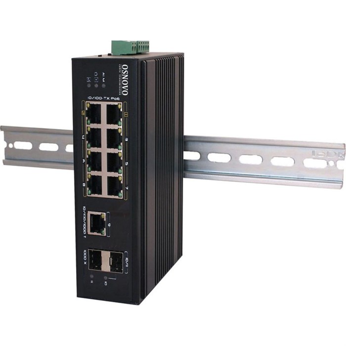 Коммутатор Osnovo SW-60812/I 8x100Мбит/с 1x1Гбит/с 2SFP 6PoE++ 300W 2062474 - фото 1054917