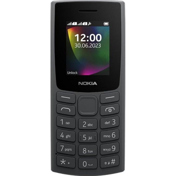 Мобильный телефон Nokia 106 TA-1564 DS CHARCOAL(1GF019BPA2C02) 1844207 - фото 1055102