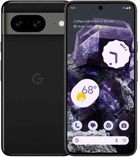 Смартфон Google Pixel 8 128Gb 8Gb черный моноблок 3G 4G 1Sim 6.2" 1080x2400 Android 14 50Mpix 802.11 a/b/g/n/ac/ax/be NFC GPS TouchSc Protect VidConf A-GPS XM2012920 - фото 1082174