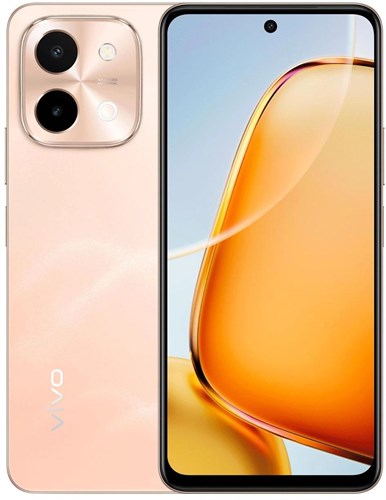 Смартфон Vivo Y28 128Gb 8Gb розовое золото моноблок 3G 4G 2Sim 6.68" 720x1608 Android 14 50Mpix 802.11 b/g/n NFC GPS Protect FM microSD max1024Gb XM2043506 - фото 1083314