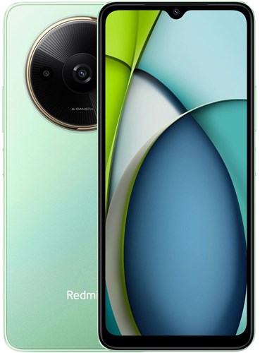 Смартфон Xiaomi Redmi A3x 64Gb 3Gb зеленый моноблок 3G 4G 2Sim 6.78" 720x1600 Android 14 8Mpix 802.11 b/g/n GPS GSM900/1800 GSM1900 TouchSc FM A-GPS microSD max1024Gb XM2027561 - фото 1083481