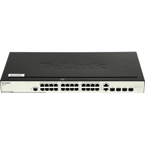 Коммутатор D-Link DES-3200-28/C1A, L2 24x10/100Base-TX, 2xSFP, 2 комбо 2080988 - фото 1090287