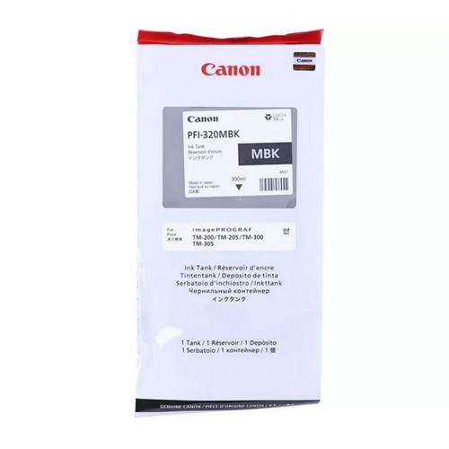 Картридж струйный Canon PFI-320MBK (2889C001) чер.мат. для TM-200/205/300 1111388 - фото 1097932