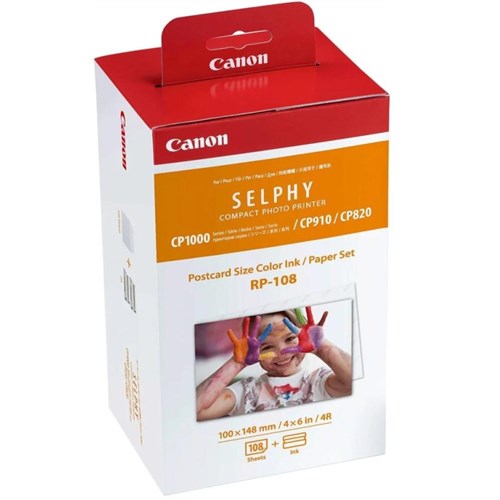 Картридж струйный Canon RP-108 8568B001 белый для Canon Selphy CP1200 1619645 - фото 1098283