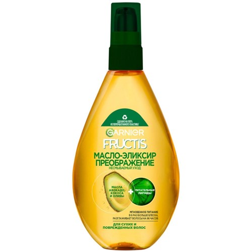 Маска - масло Garnier Fructis Преображ элик д/вос,пит,пр секущ конч,150мл 1974129 - фото 1100603