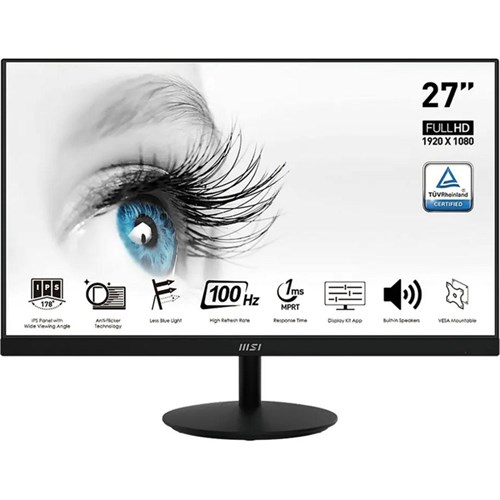 Монитор MSI (9S6-3PA2CT-085)27/FHD/IPS/100Hz/300cd/1ms/GTG 4ms 2066966 - фото 1103243