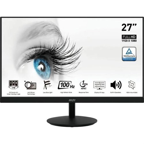 Монитор MSI PRO MP271A (9S6-3PA2CT-085)27/FHD/IPS/100Hz/300cd/1ms 2081056 - фото 1103364