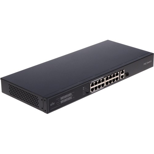 Коммутатор Uniview NSW2020-16T1GT1GC-POE-IN 16x100Mbps POE 2077829 - фото 1107195