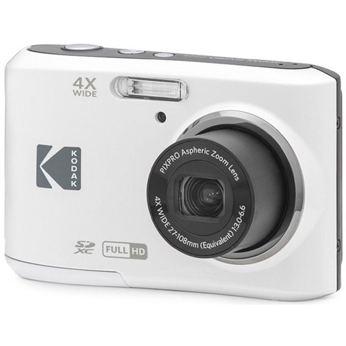 Фотоаппарат Kodak FZ45 White, 4-х кратный опт зум, 16Мп, питание АА 1942060 - фото 1108704