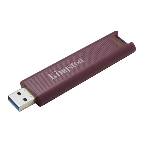 Флеш-память Kingston DataTraveler MaxA, 256 ГБ USB3.2 Gen 2 Type-A/бордовый 1841915 - фото 1109185