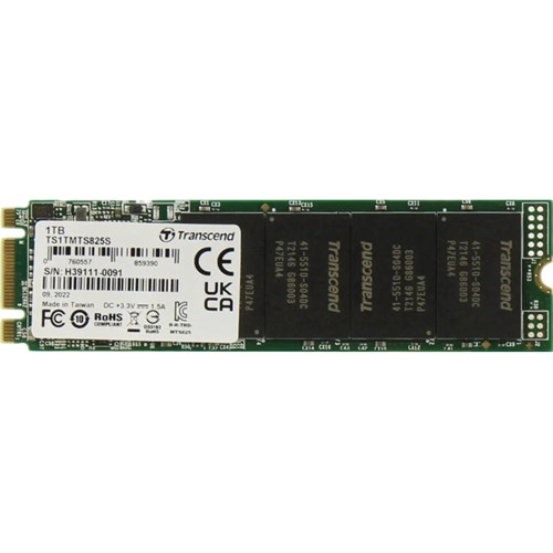 SSD накопитель Transcend SSD 825S(TS1TMTS825S),1000GB, M.2(22x80mm),SATA3 2005542 - фото 1120221