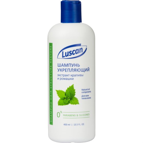 Шампунь Luscan для всех типов волос укрепляющий 400 мл 1677633 - фото 1122741