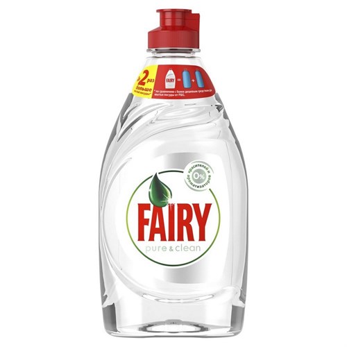 Средство для мытья посуды Fairy Pure & Clean 450мл без отдушки 985030 - фото 1159975