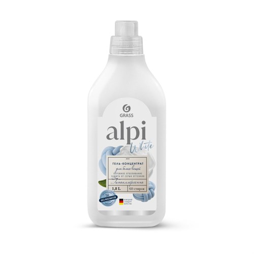 Гель для стирки ALPI white gel конц для белых вещей 1,8л 1606663 - фото 1160165