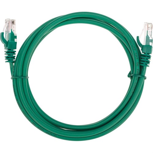 Патч-корд REXANT (02-0106-2) U/UTP, CAT 5e, 26AWG, LSZH, зеленый, 2м 2111784 - фото 1162121