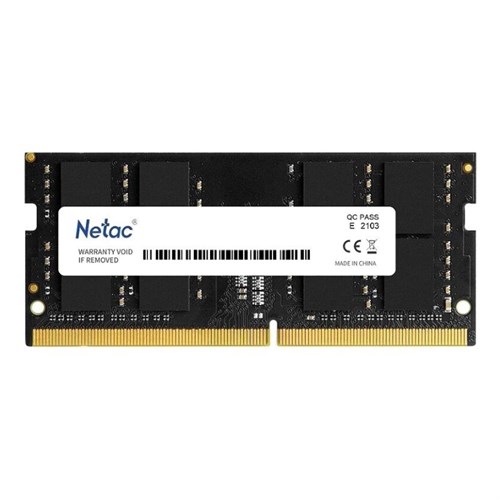 Модуль памяти Netac DDR4 SO-DIMM 16Gb 2666МГц CL19 (NTBSD4N26SP-16) 1592276 - фото 1162649