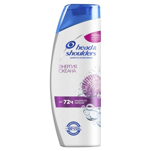 Шампунь HEAD & SHOULDERS против перхоти Энергия океана 400мл 1336407 - фото 1167046