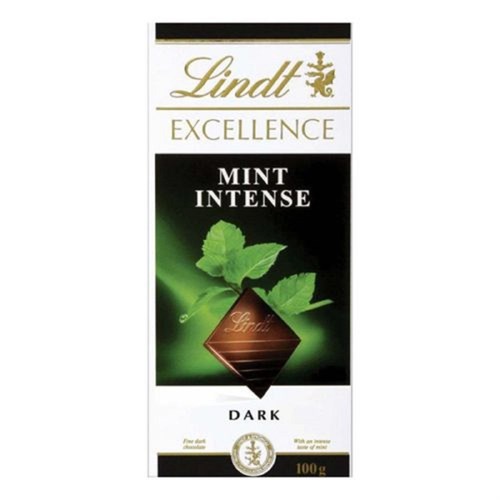 Шоколад LINDT темный с экстрактом мяты, 100 гр 1913983 - фото 1176486