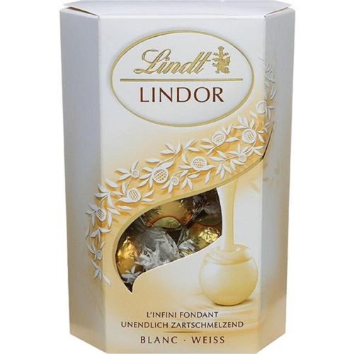 Конфеты LINDOR из белого шоколада с начинкой пралине,200г 1926870 - фото 1176784