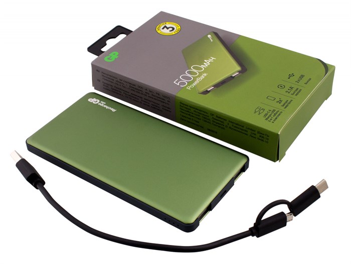 Мобильный аккумулятор GP Portable PowerBank  MP05 - фото 174655