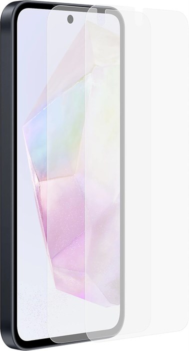 Защитная пленка для экрана Samsung прозрачный для Samsung Galaxy A35 прозрачная 2шт. (EF-UA356CTEGRU) - фото 176512