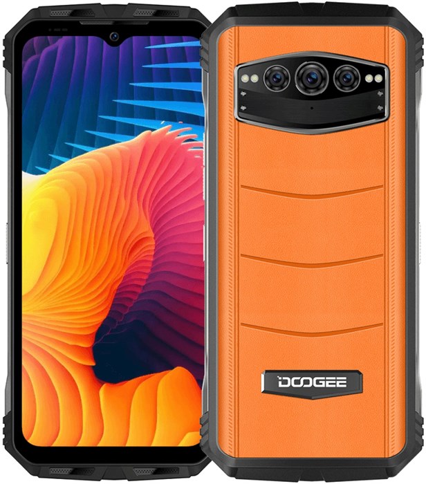 Смартфон Doogee V30 256Gb 8Gb оранжевый/черный моноблок 3G 4G 2Sim 6.58" 1080x2408 Android 12 108Mpix 802.11 a/b/g/n/ac NFC GPS GSM900/1800 GSM1900 TouchSc Protect FM A-GPS microSD max1024Gb XM1968429 - фото 187020